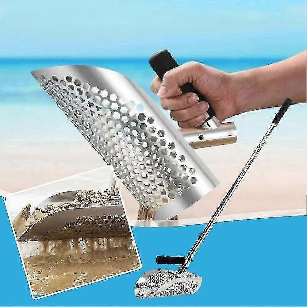 Beach Metal Detecting Scoop for Finding Treasures