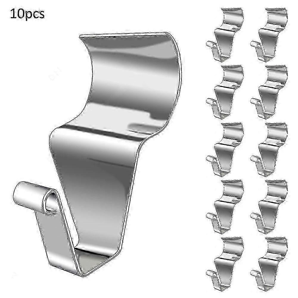 10Pcs Heavy Duty Outdoor Hooks Clips for Hanging Items