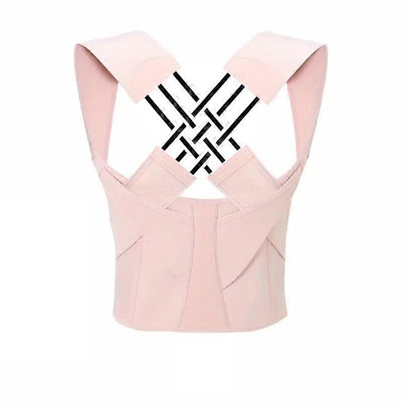 Posturedocs PosturePro Orthopaedic Back and Posture Brace for Everyday Use (Pink, XS) pink xsmall / 4