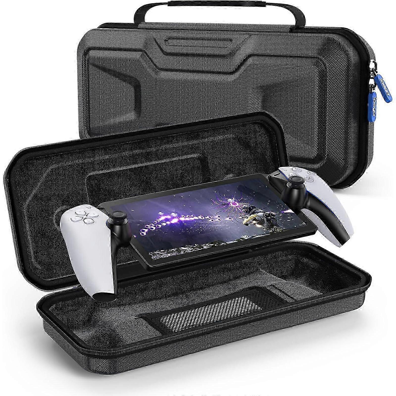 Carrying Case for Ps Portal Accessories, EVA Hard Shell Case Compatible with Ps Portal-Shockproof and Waterproof