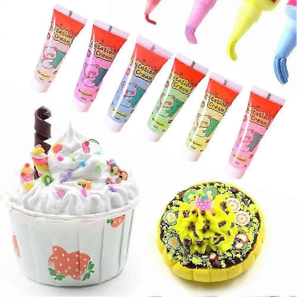 2025 DIY Creme Kleber DIY Simulation Transparente Fluoreszierende Kristall Gelee Creme