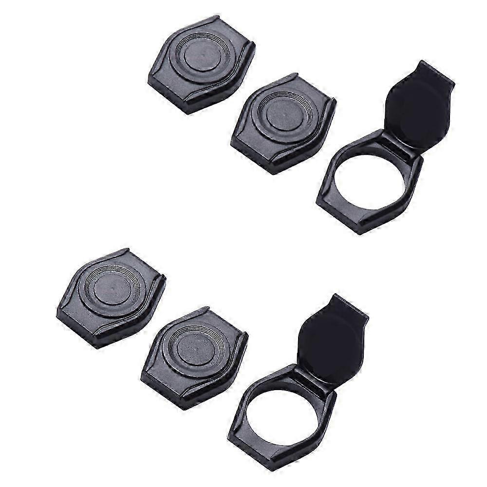 6 Pack Webcam Camera Cover Slide for Laptop & Computer Accessories, Black