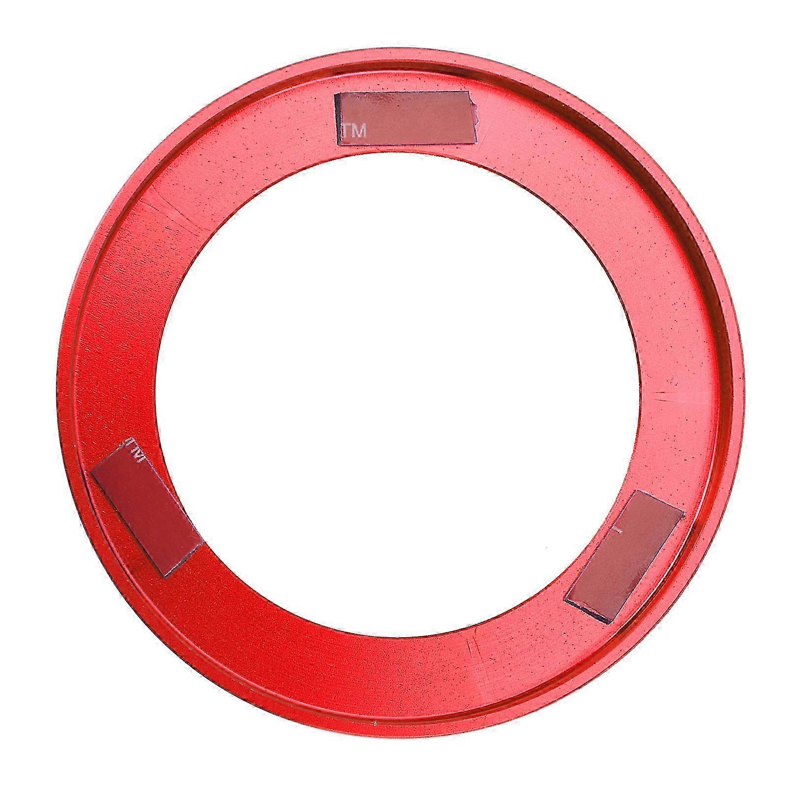Protective Rugged Colorfast Ignition Switch Ring Cover Decoration for Compatible Motorcycles Red
