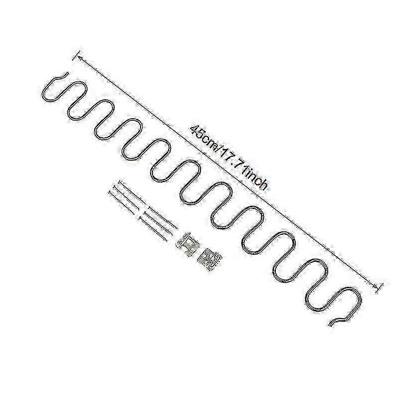 交換用ソファチェアスプリング、クリップ付き家具スプリング、45cmから70cmの長さのリソートハードウェア