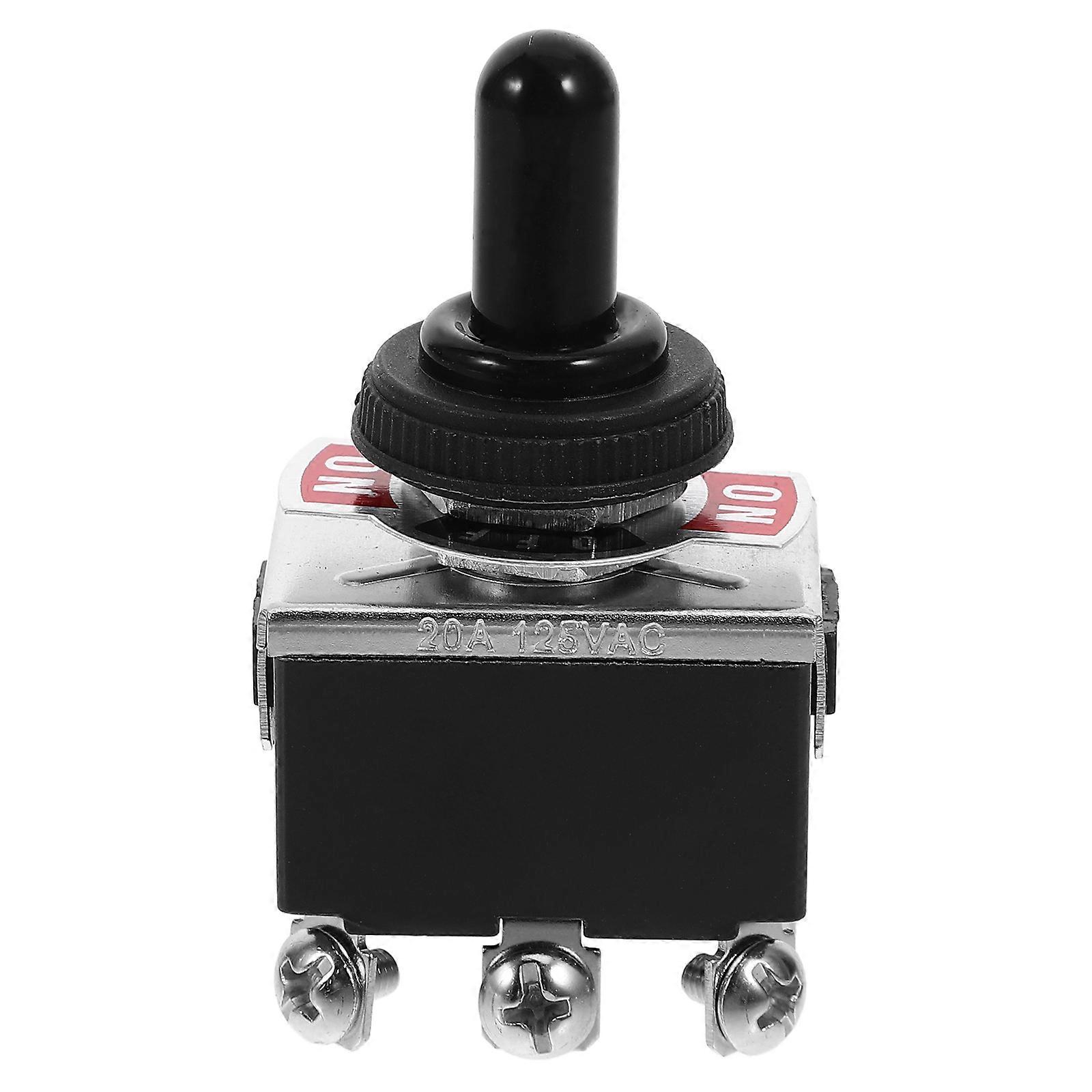 203A DPDT Heavy Duty Toggle Switch, Durable Design, Off Position, Easy Install, for Automotive, RV, Truck Applications