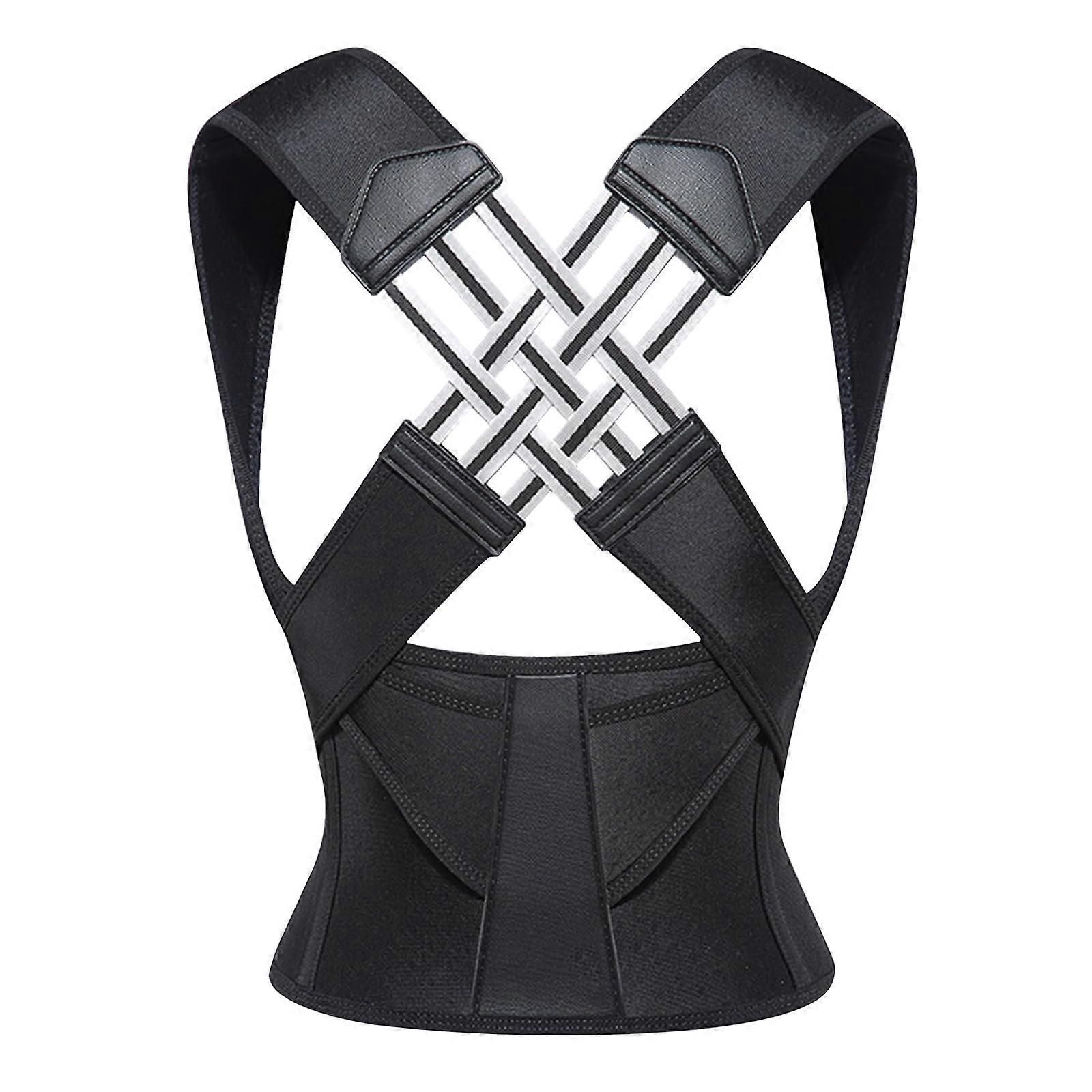Adjustable Back Posture Belt for Men and Women, Spine and Shoulder Support, Pain Relief, Size L, Comfortable Fit