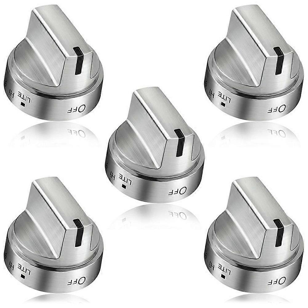 5PCS WB03X24818 αντικατάσταση πόμολου σόμπας ανοξείδωτου για AP5989029 PS11729081 πόμολα εστιών εξαρτημάτων καυστήρων σόμπας