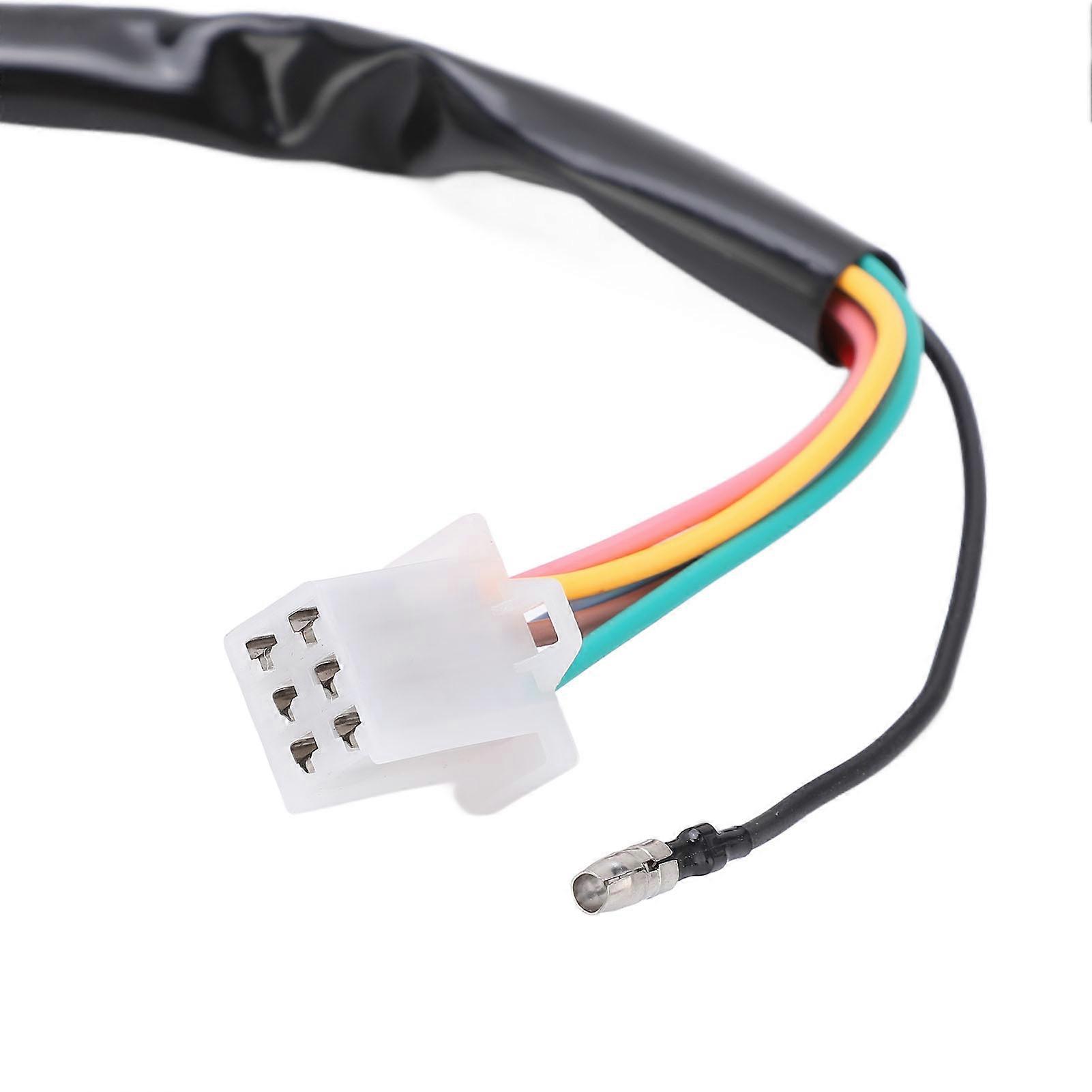 Motorcycle Gear Indicator Waterproof Shift Lever Sensor High Accuracy LED Digital Display with 28cm/11.02in Cable