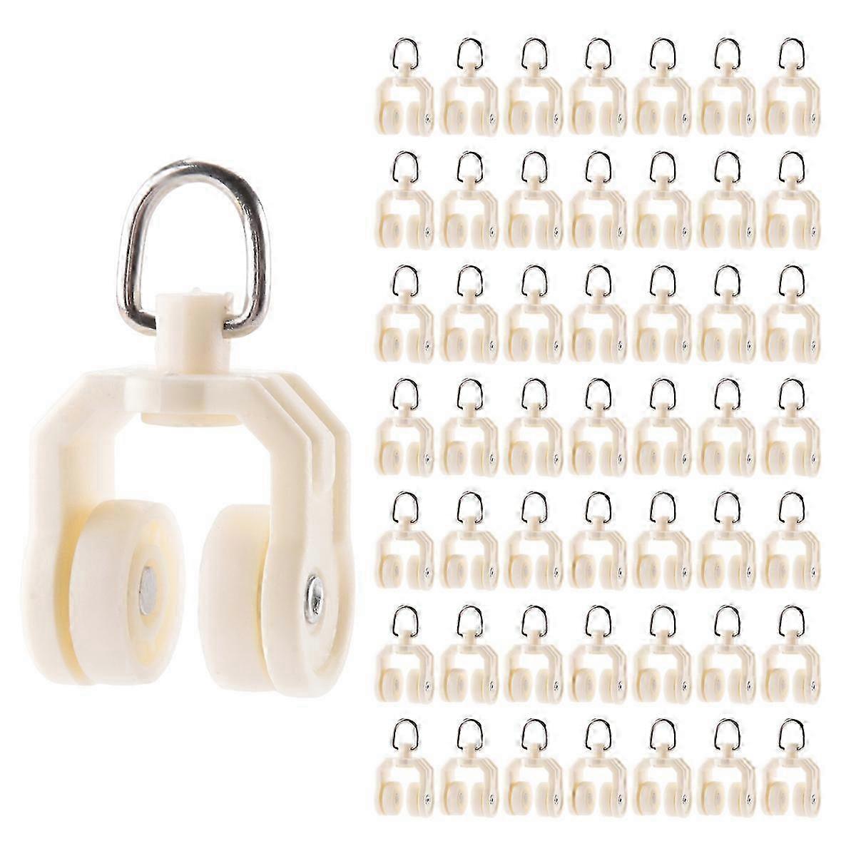 Ceiling Curtain Track Flexible Bendable Curtain Track Rollers Plastic Drapery Rail Sliding Glider fo Edition 0708