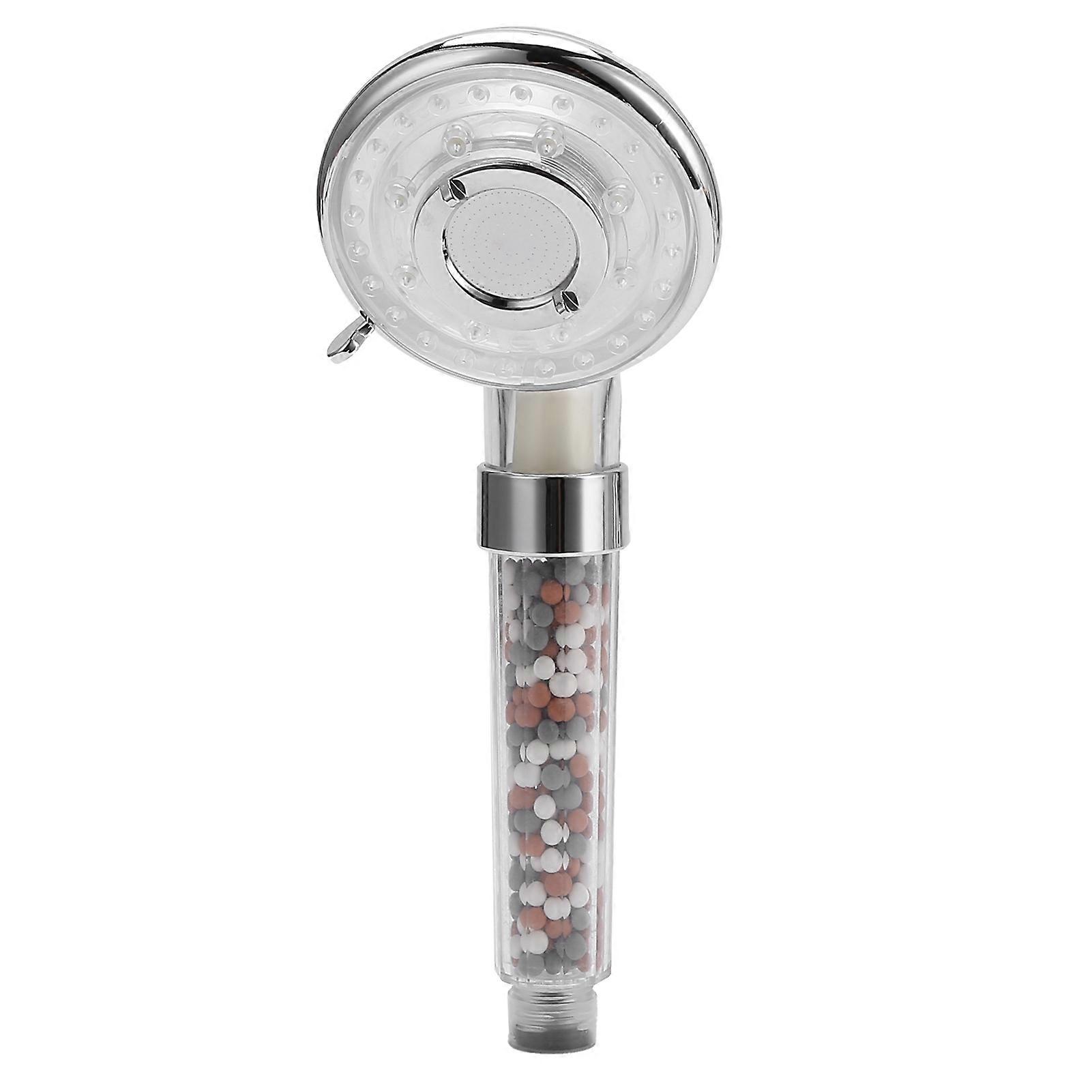 Shower Head Negative Ion Multifunctional LED Light Changing Handheld Shower Head Spray Head