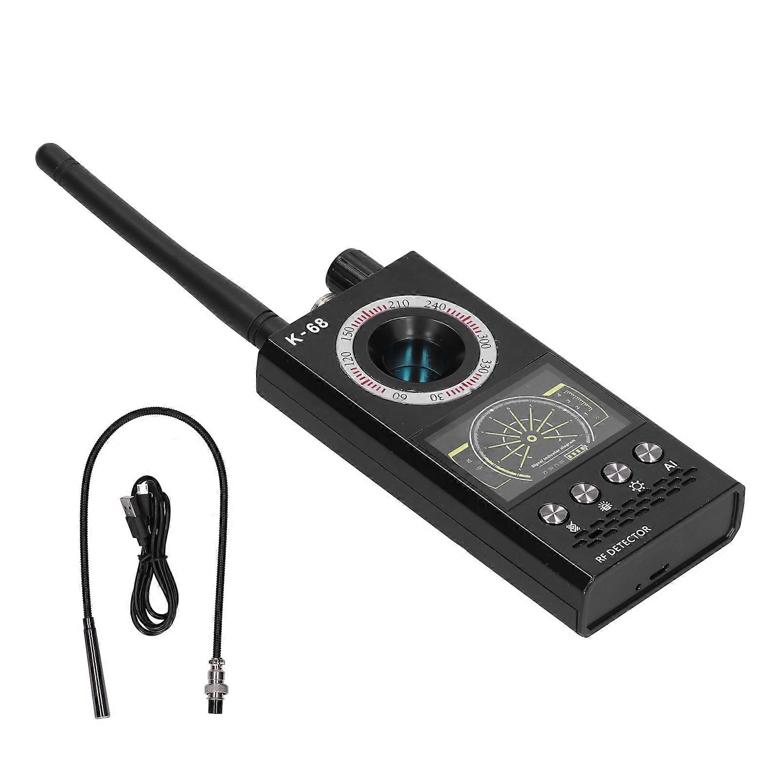 Signaldetektor Wanze Kamera Finder Scanner Sweeper Intelligenter elektronischer Tracer K68