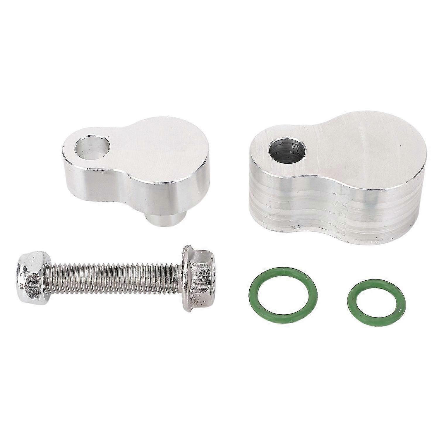 Ac Block Off Kit Aluminium Conditioning Elimination Kit Conditioner Fix Line Leaks For