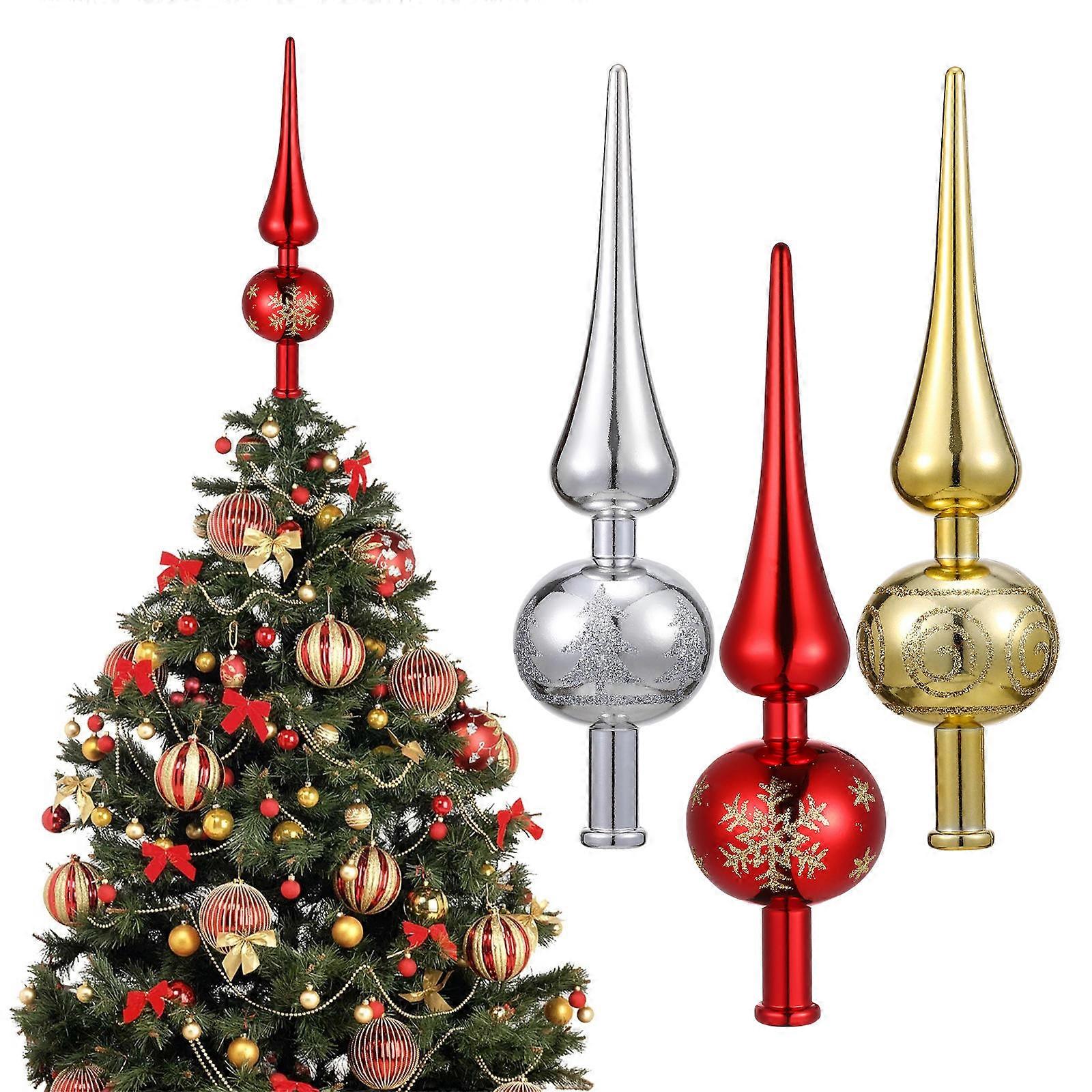 Here's a refined and engaging product description for your **3pcs Christmas Tree Treetop Star Decor**:
🎄 **3 Pack Christmas Tree Treetop Star