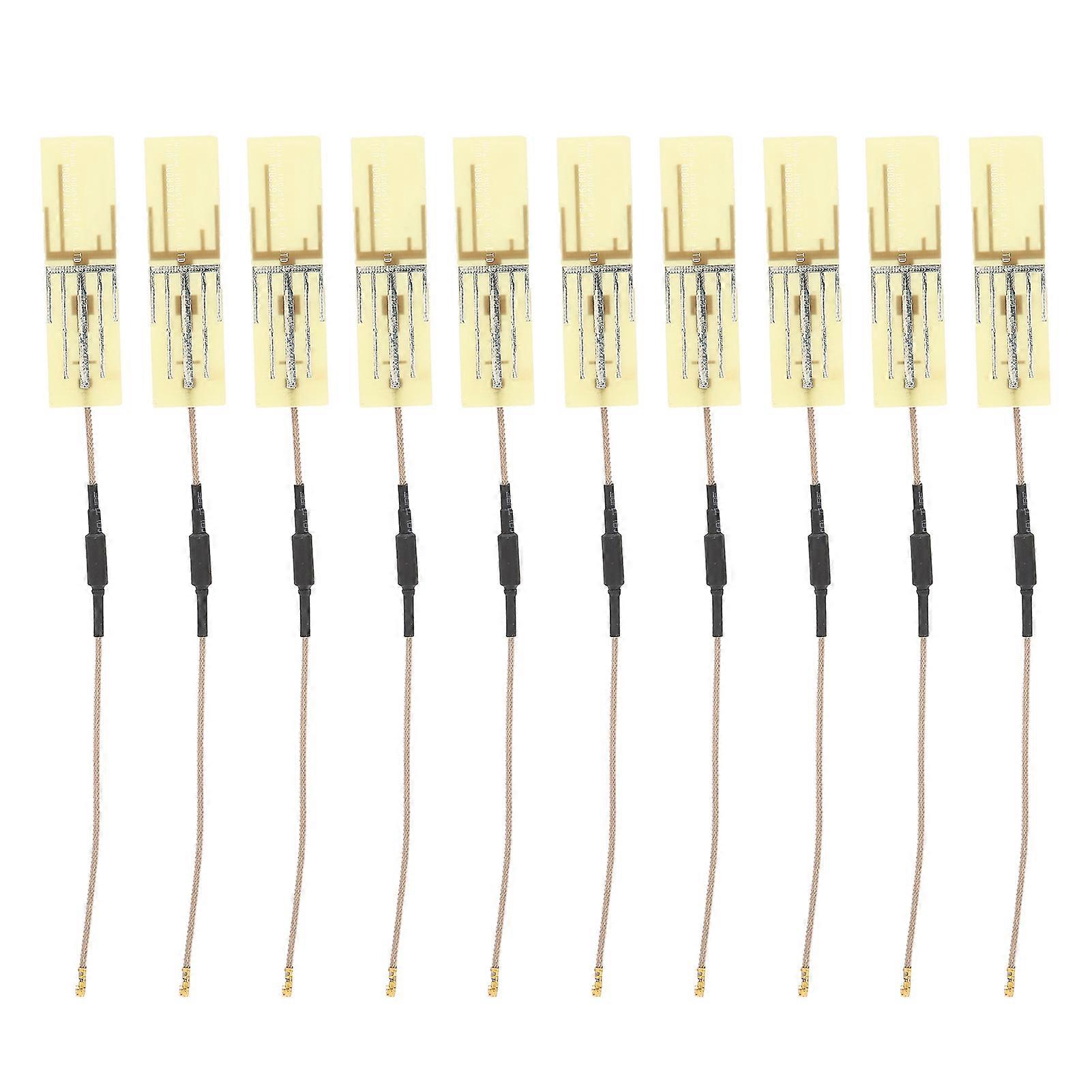 10Pcs IPX Antenna 2.4G Wireless Mini PCI PCI-E WiFi Bluetooth Built in Signal Transmission(11cm )