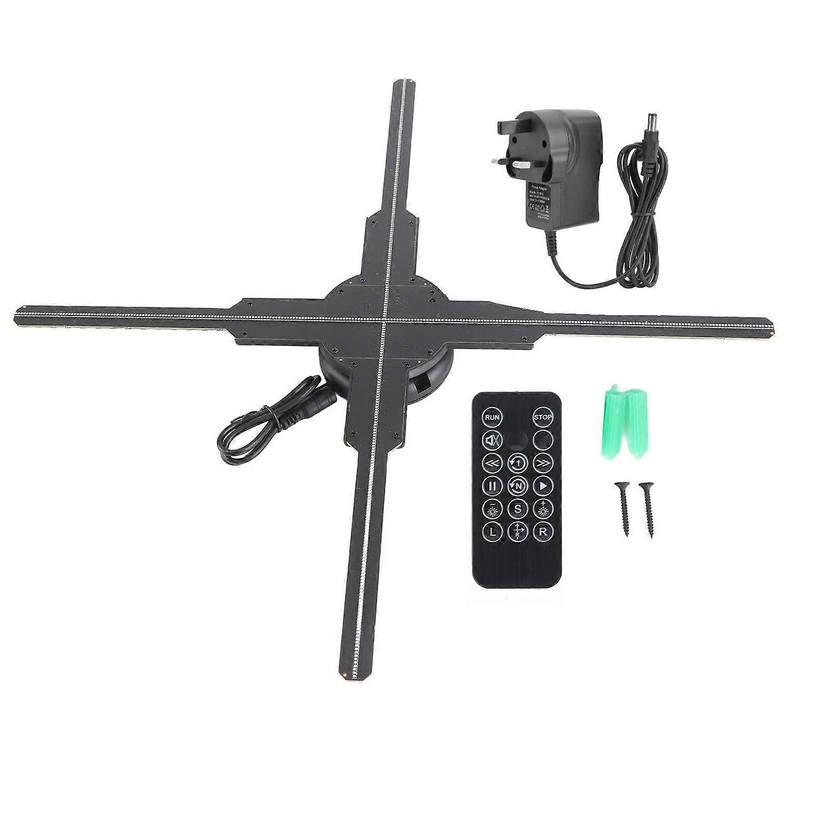 3D Hologram Fan 45cm - High-Resolution 512 LED Display for Stunning Visuals