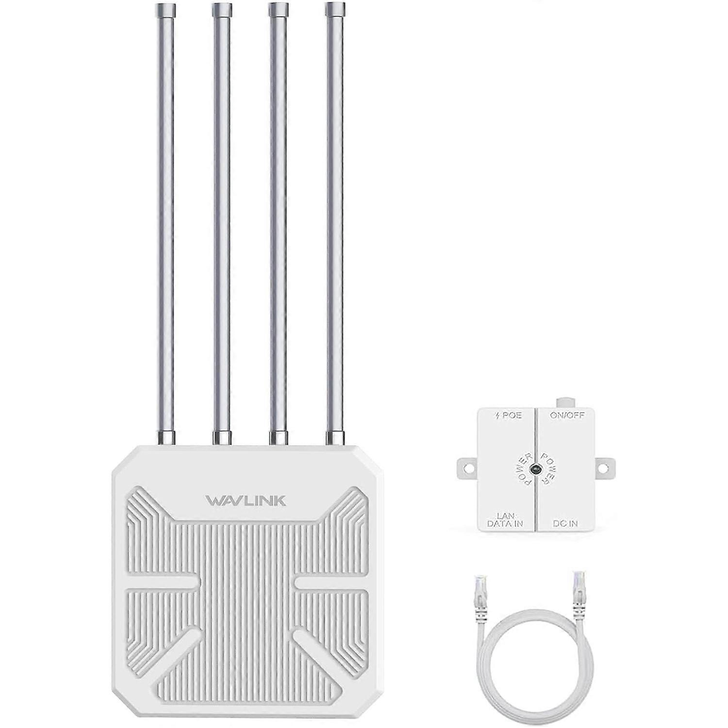 WAVLINK WN573HX3 WiFi 6 Repeater Dual Band Udendørs Trådløs Router Til Courtyard RV