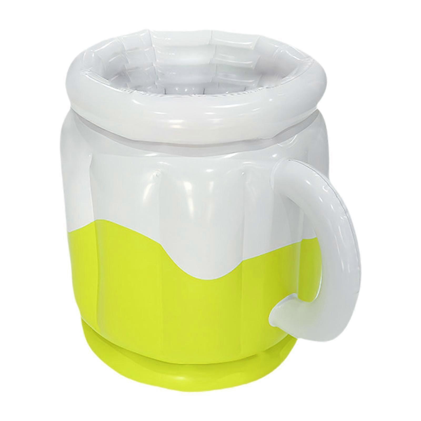 Inflatable Beer Cooler Floating Drinks Cooling Bin for Outdoor Summer Picnic