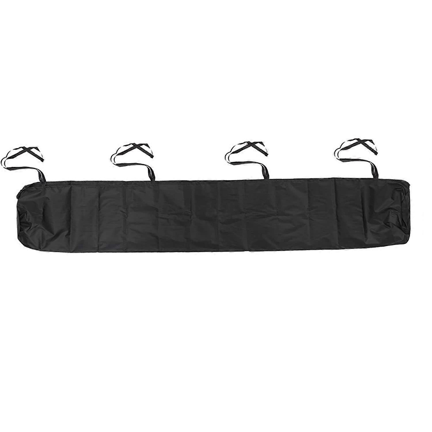Waterproof awning cover, 6 m, black, for mobile/halfcassette awnings, selfsupporting and articulated arm (gray, 3 m) beige 4 m.