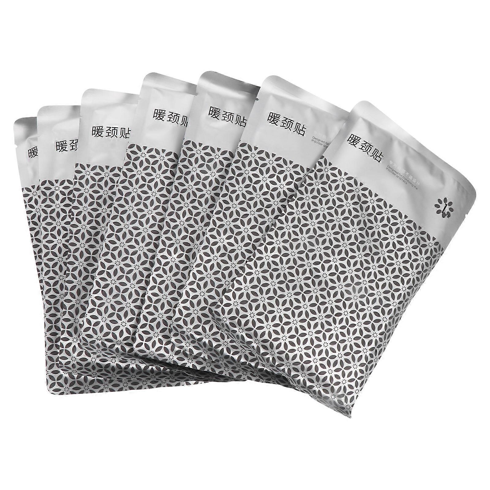 Neck Warm Sticker Wormwood Neck Warming Paste Home Use Adults 6.7×3.1×0.1in Smokeless Usage 7Pack