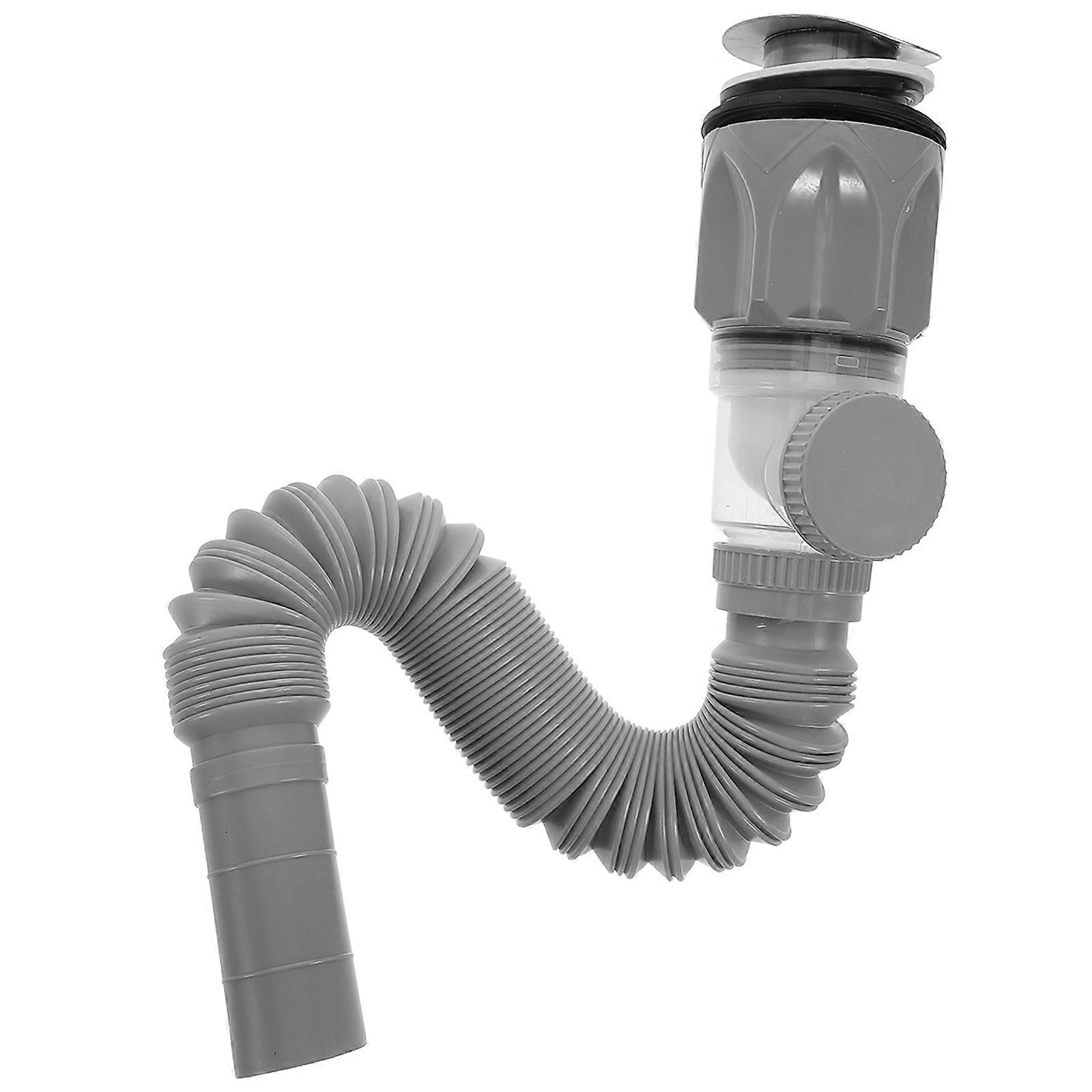 Flexible Drain Pipe for Kitchen & Bathroom Sinks – Adjustable Leak Proof Hose, Durable Under Sink Plumbing Kit, Easy Installation Waste Pipe Connector