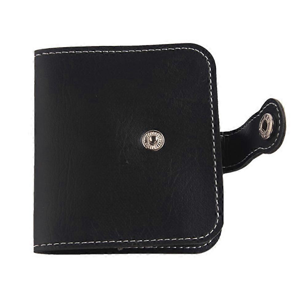 Guitare Pick Bag Ukulele Pick Pouch Clamshell Design Pour Musiciens Voyage Noir 3.7×3.3×0.2in Étanche à la poussière 1 Pc