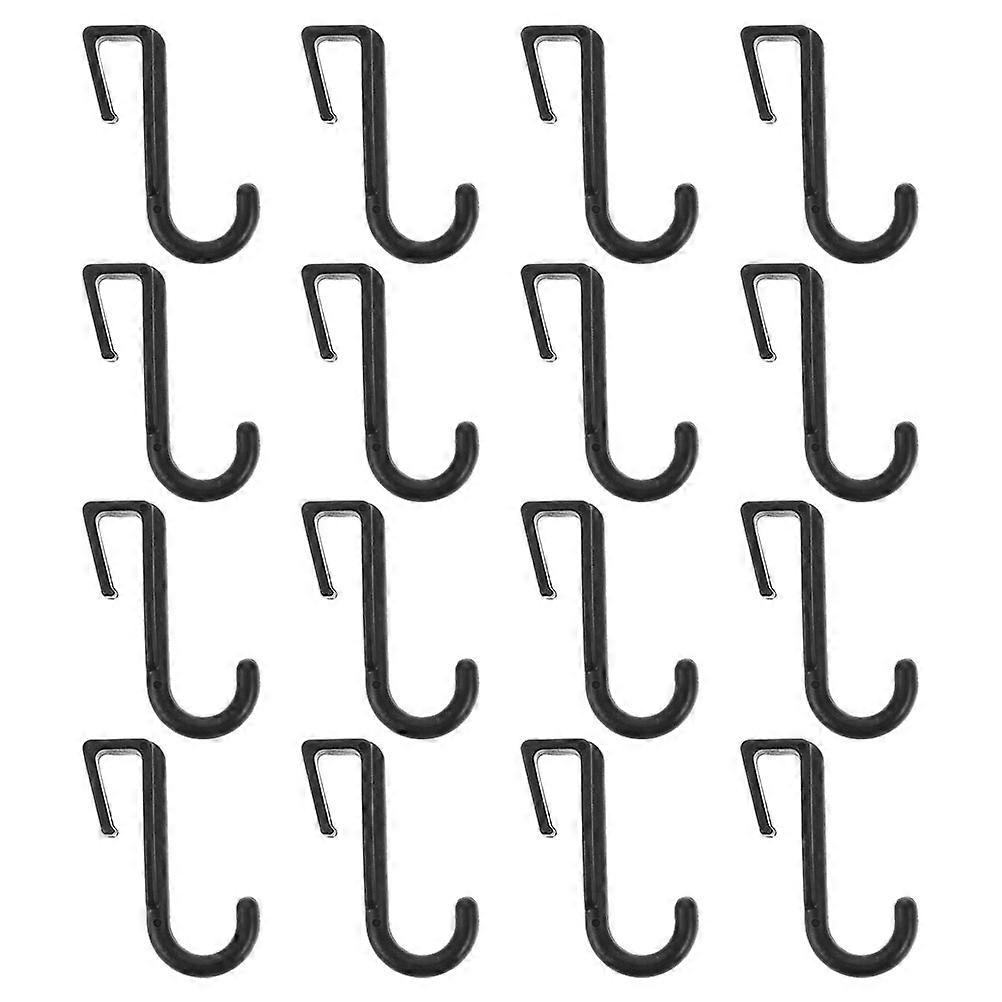 16pcs Microwave Oven Rack Hooks, Multi Functional Space Saving Plastic Hangers for Kitchen Organization and Efficient Storage