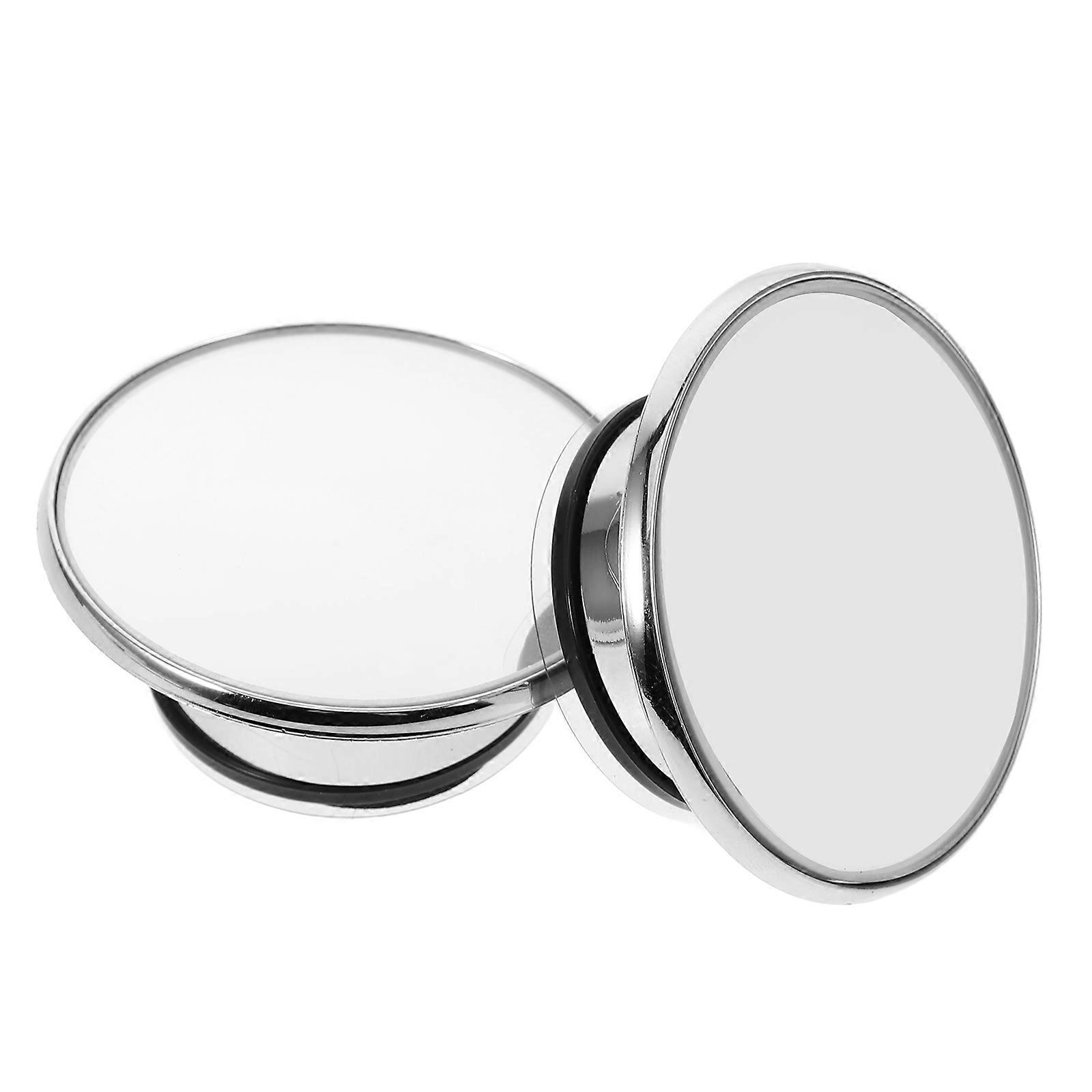 Reduction Car Mirrors Sleek Appearance Wide Perspective Glass Material 1 Pair