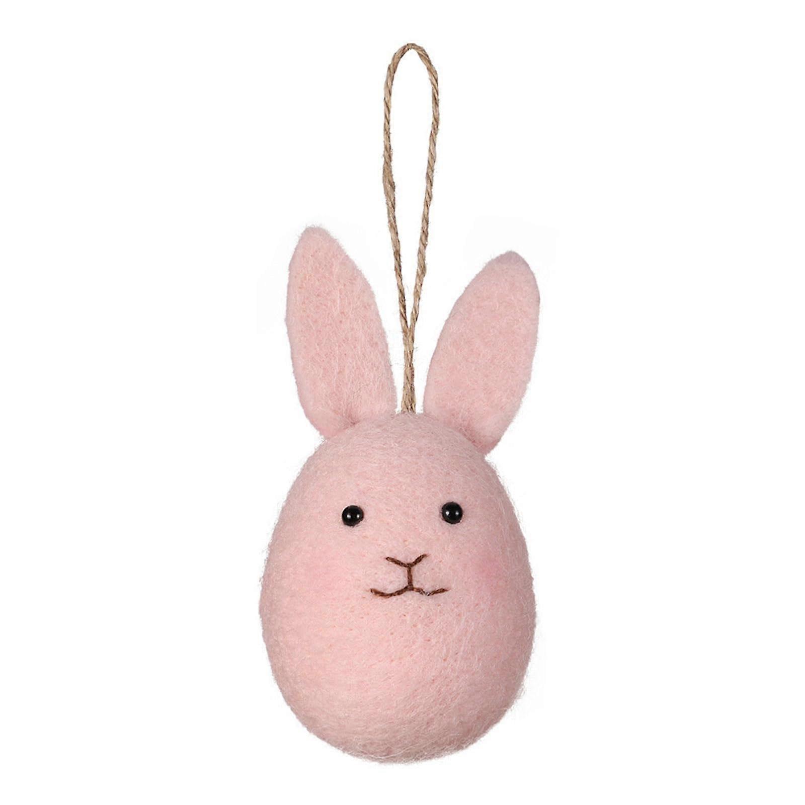 Tree Ornaments Hanging Wool Felt Chick Decoration Hanging Ornaments for Tree Basket