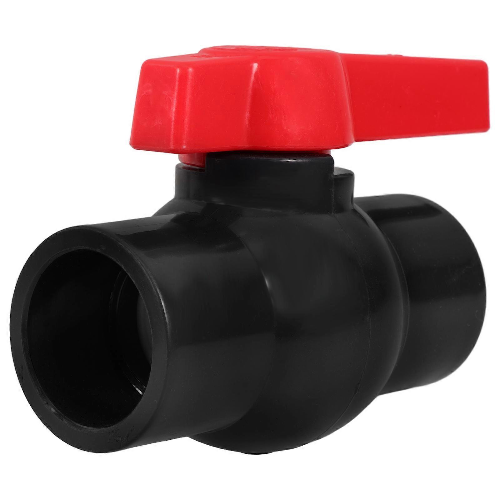 PVC Valve for Home Use Durable Ball Valve with Socket Connections 1 Inch