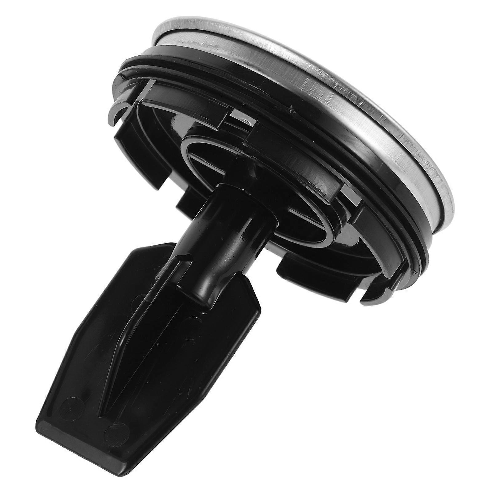 Plastic Garbage Disposal Stopper for Kitchen Sink Designed to Prevent Splashing and Noise Black