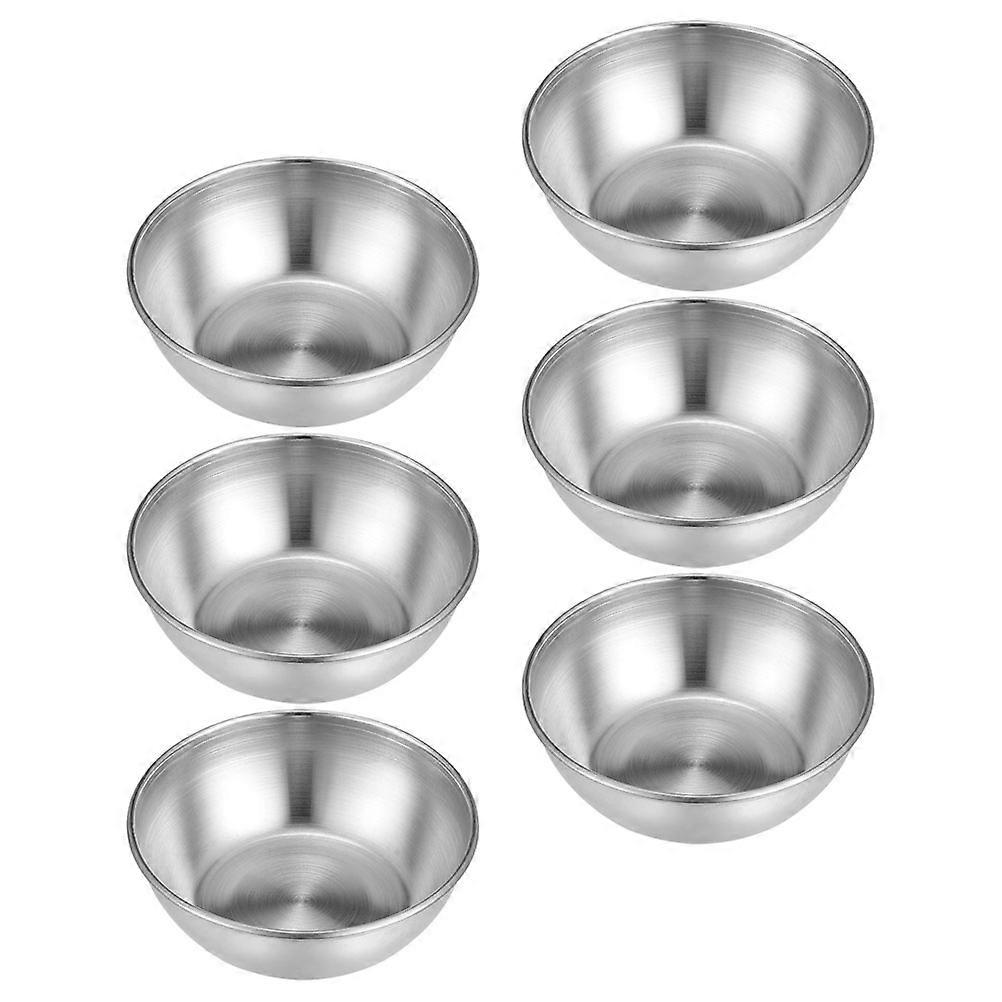 Mini Sauce Containers Snack Containers Hotels Delicate Design 6Pcs