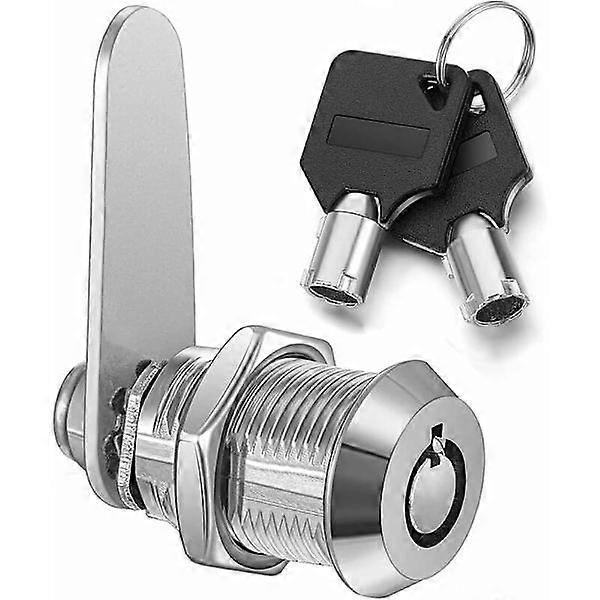 Lock, Cylinder Lock Security Lock for Mailbox with Identical Keys (16mm)