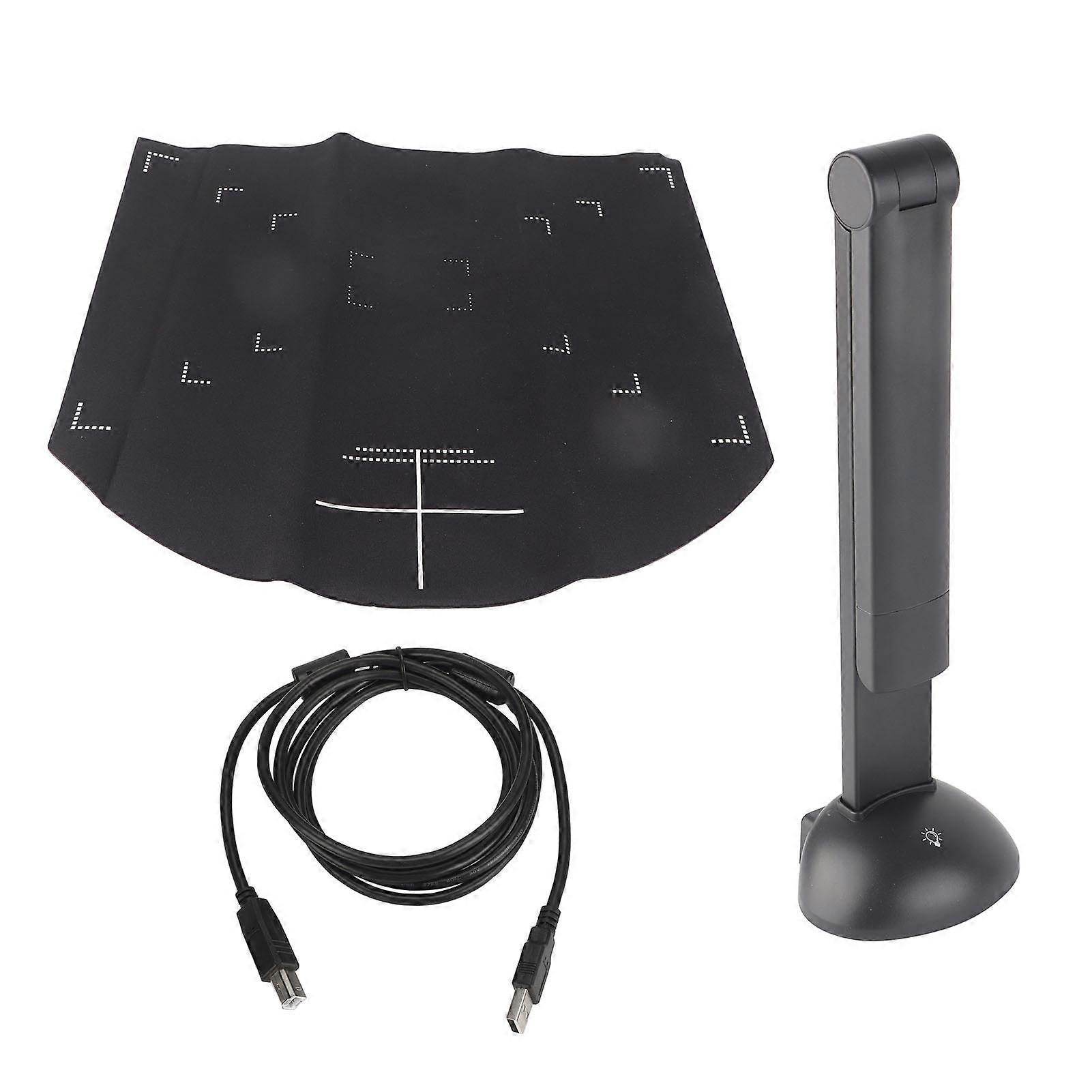 Book Scanner Camera 10MP Multi Language OCR Real Time Projection A3 A4 Foldable Portable USB Document Camera Scanner 