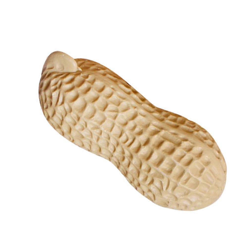 Lovely Peanut Photo Prop for Decor Made of Foam in Light Yellow Color Great for Tables and Photos 18.5 Inches