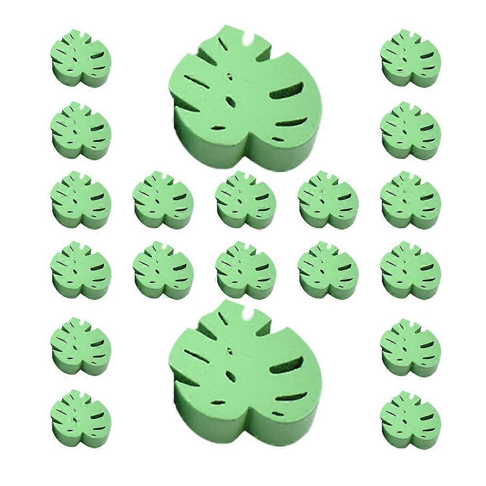 Here's a polished and professional product description based on your input:

 

**20pcs Leaf Shaped Wooden Beads – Natural DIY Jewelry Making