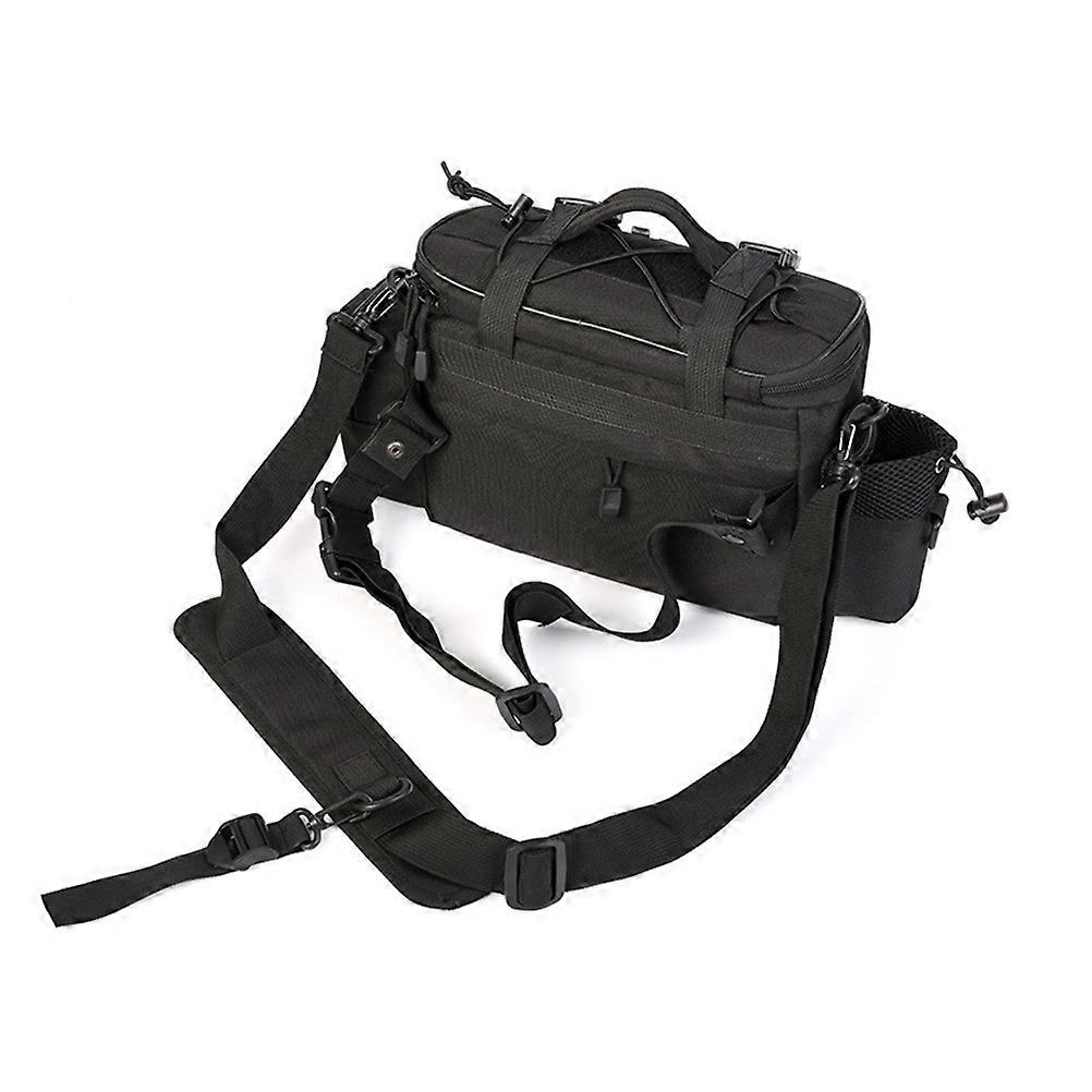 Outdoor Fishing Gear Black Multi-Function Package Storage Container 40x17x20cm Durable 1Pcs
