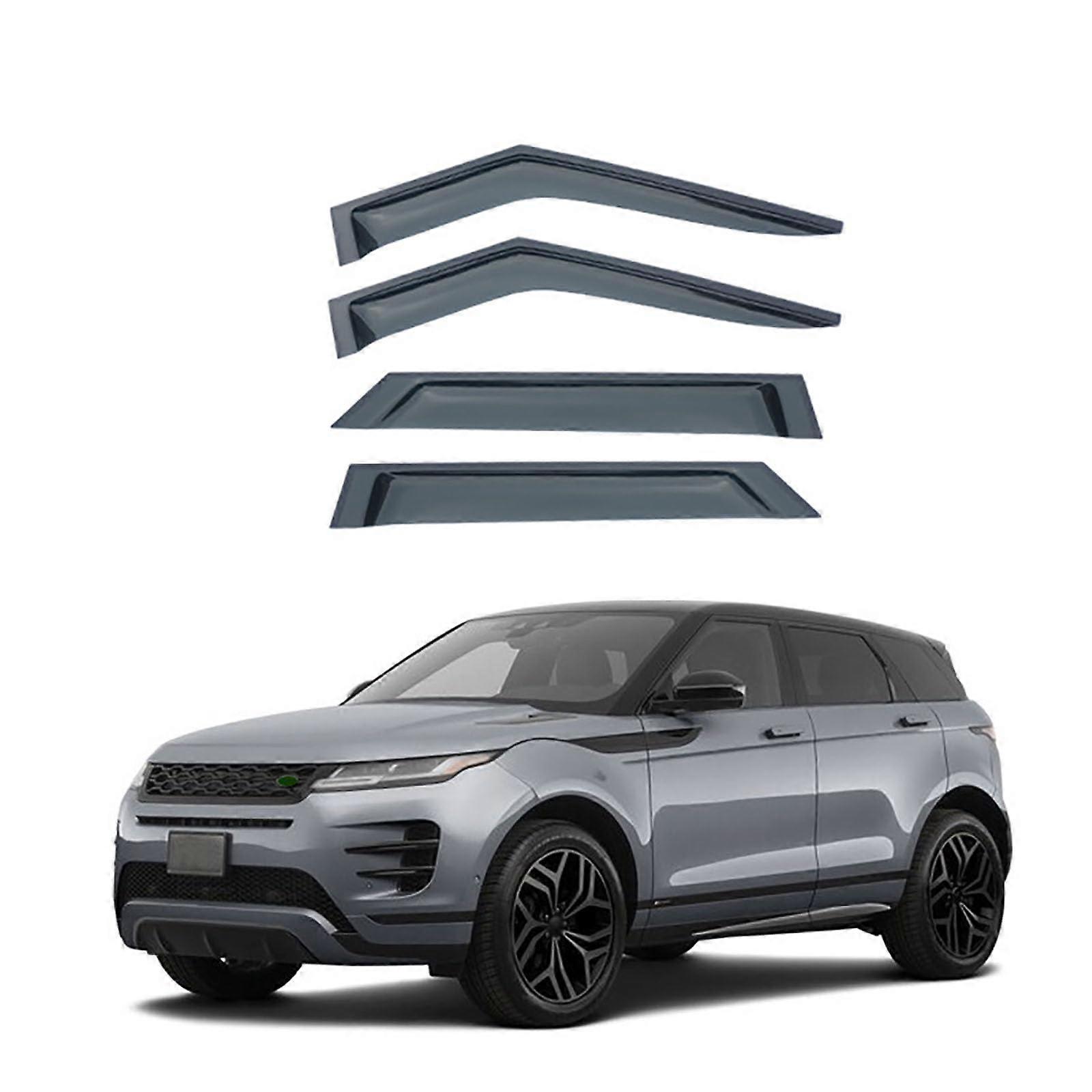 Range Rover Evoque Window Visor 4-Piece 2019+ Side Window Rain Guards Weather Shields Wind Deflectors