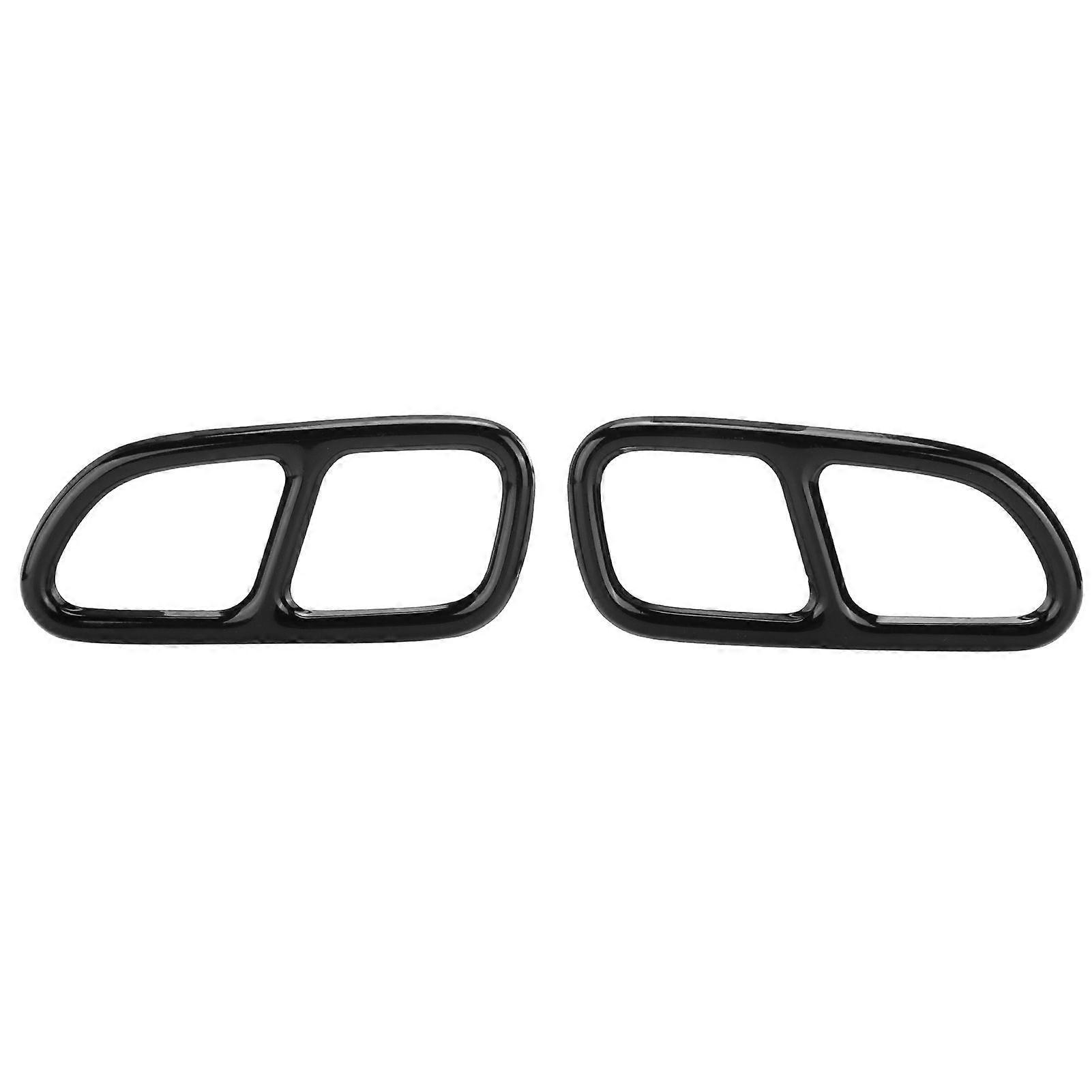 cla slk r172 sl r231 exhaust tip trim quad outlet
