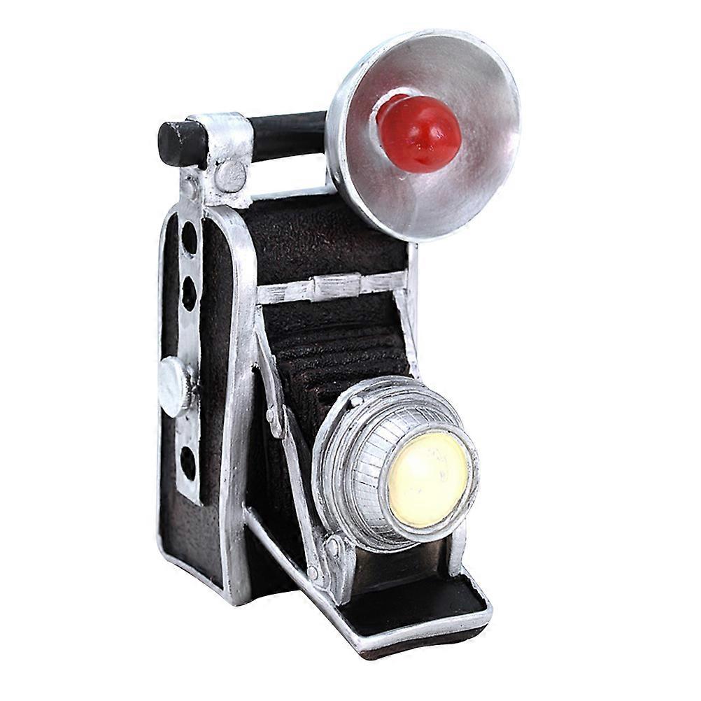 Resin Camera Statue, Lifelike Appearance Ideal for Modern Vintage Styles, Sturdy Build