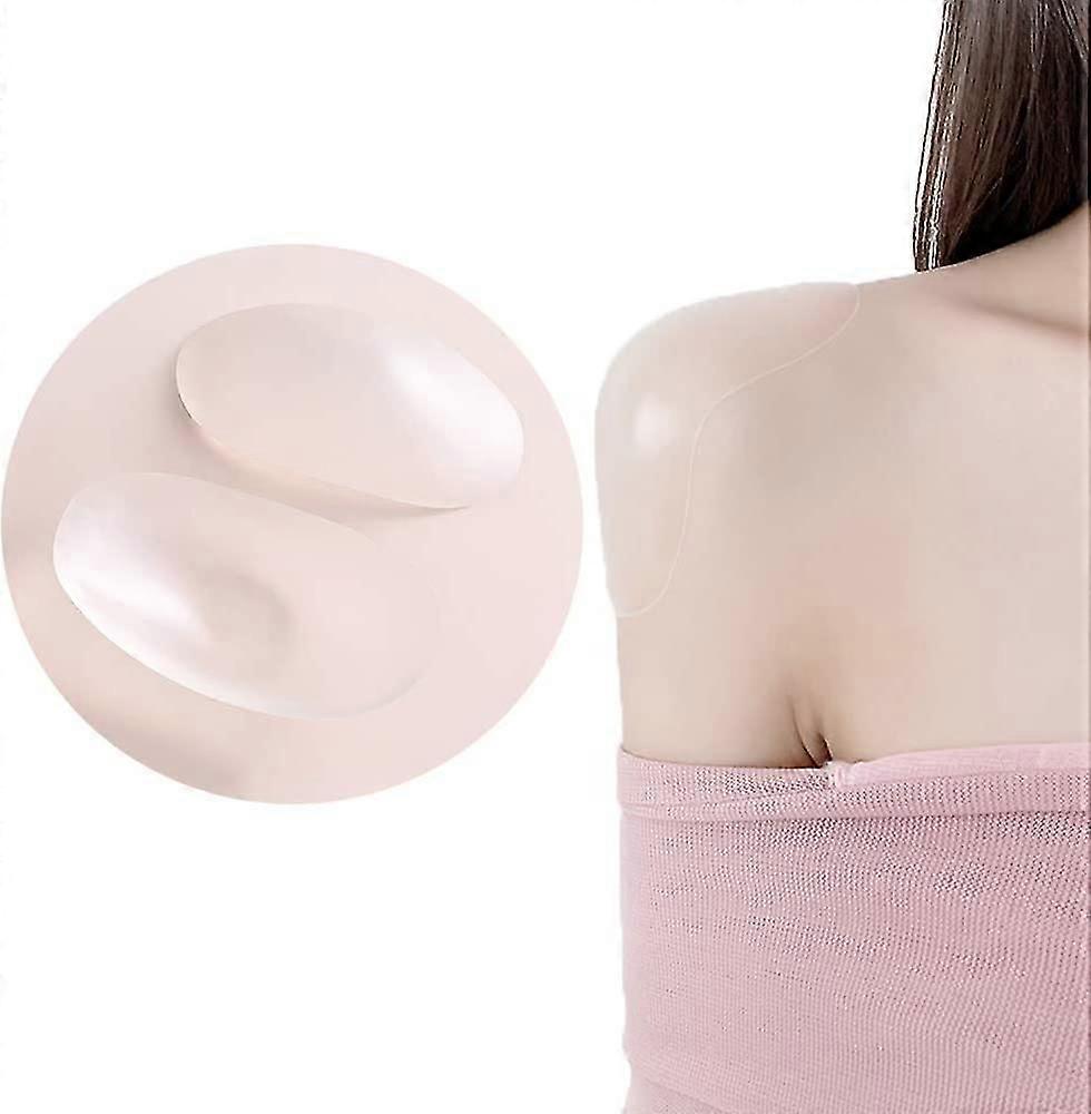 2 paires d'épaulettes, épaulettes de vêtements pour femmes, épaulettes en silicone souple