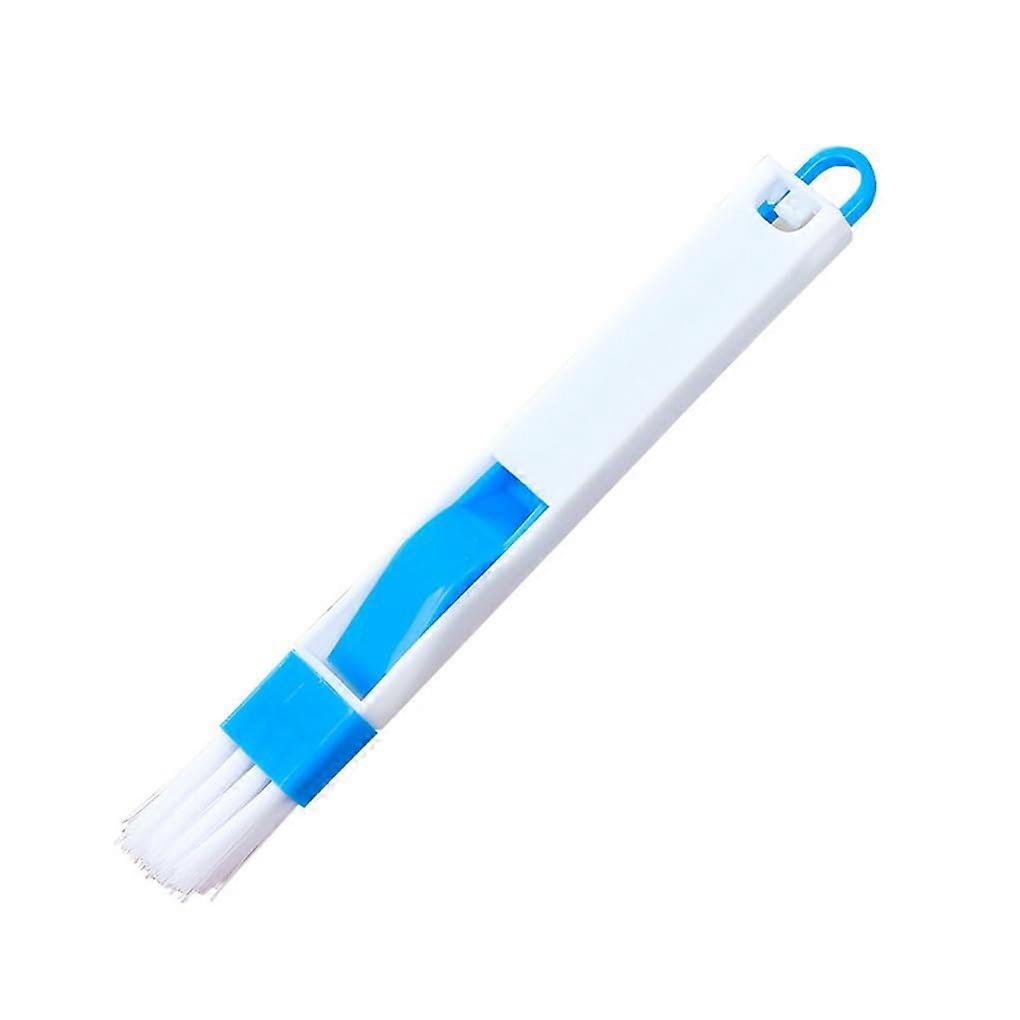 2 In 1 Window Groove Cleaning Brushes For Computer Bezel Cleaning, Handheld, Blue, Multifunctional Kitchen Cleaning Tools