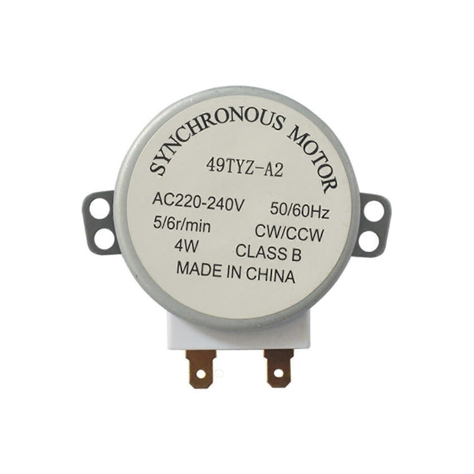 Replacement parts for microwave ovens, synchronous motor for microwave turntable