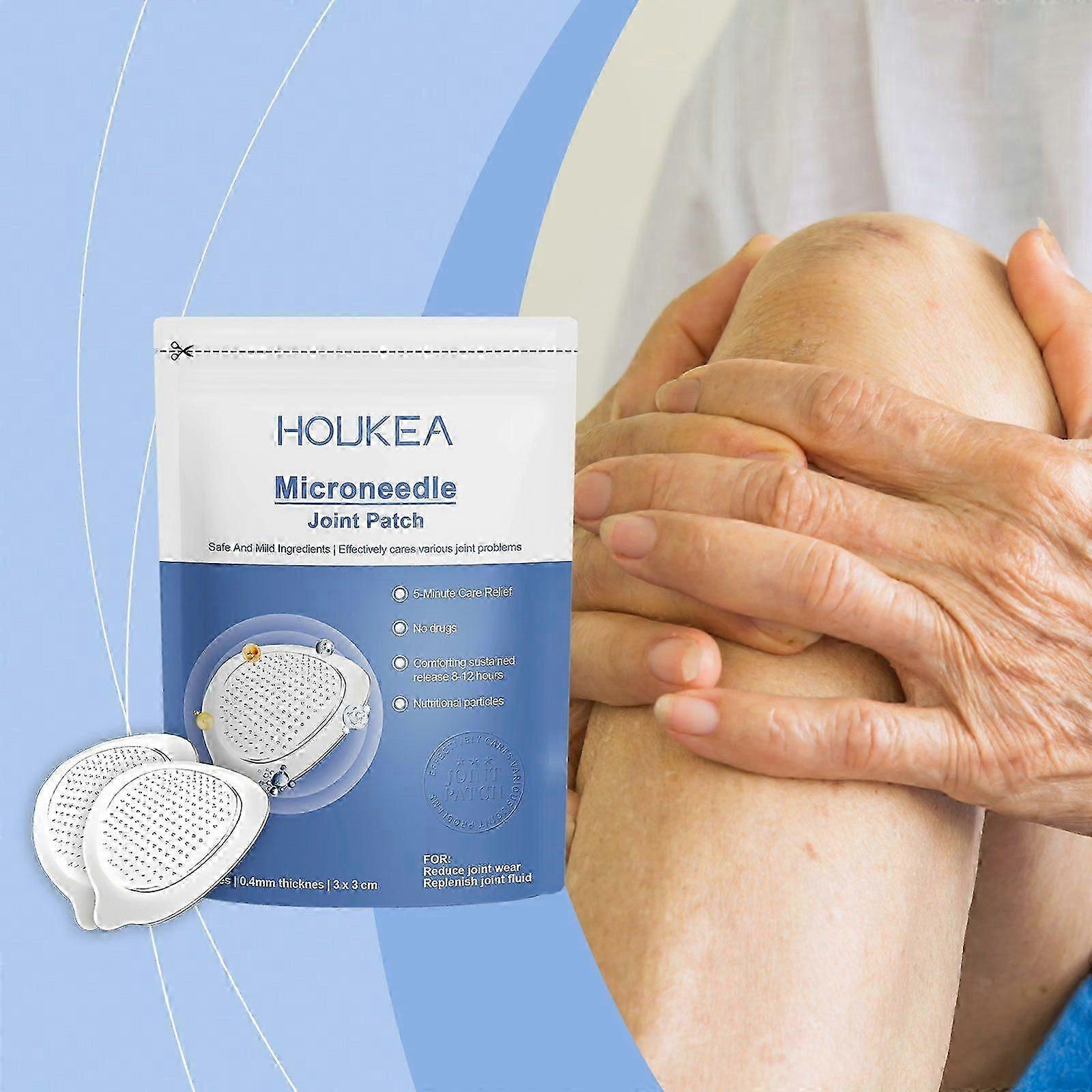 Microneedle Joint Patch, Microneedle Patch for Joint Pain, Joint Patches, Natural Herbal Patches, Muscle Soreness for Knee, Neck, Shoulder