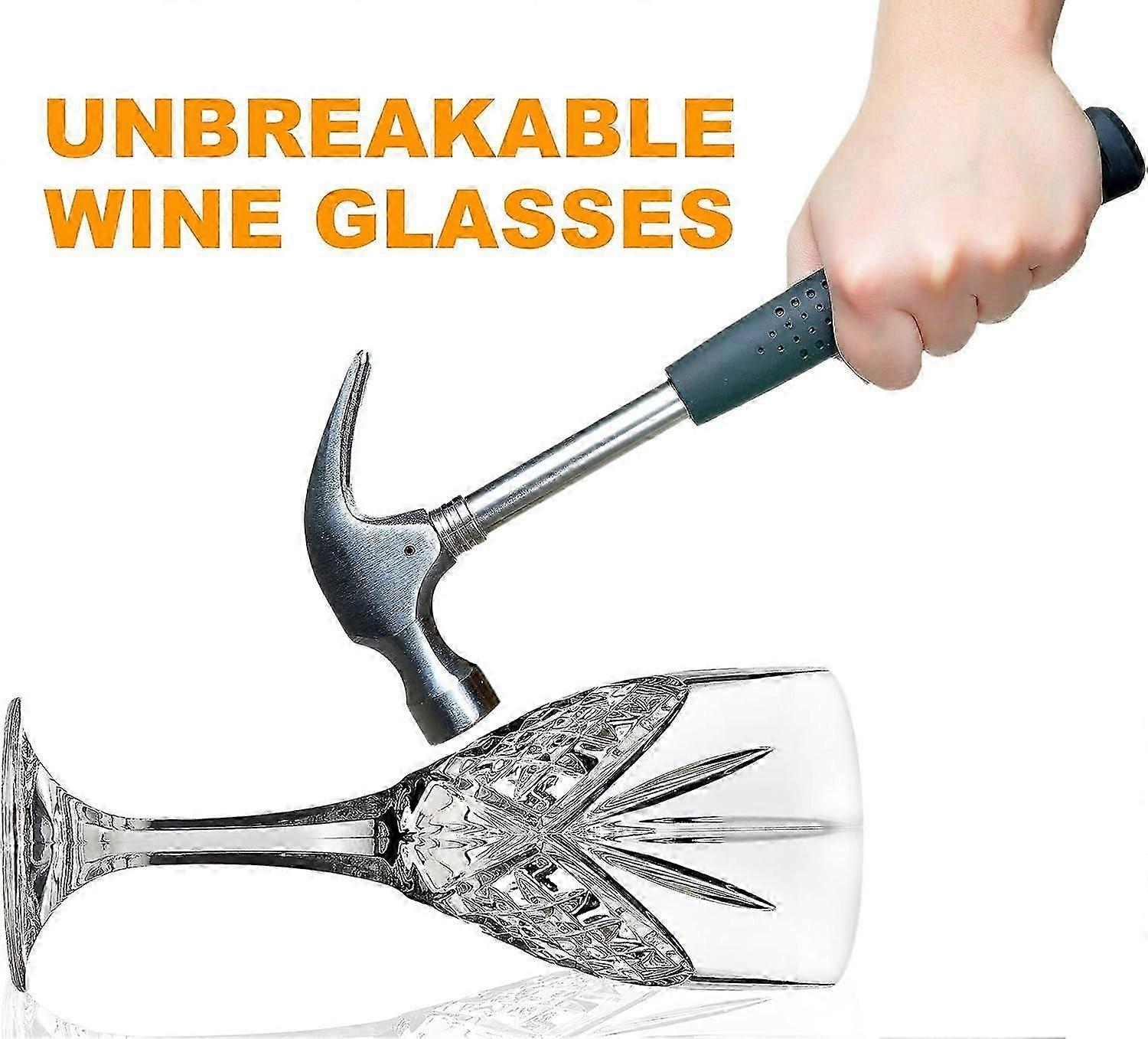 Breakproof Reusable Acrylic Goblet - Dublin Series, 4-Pack