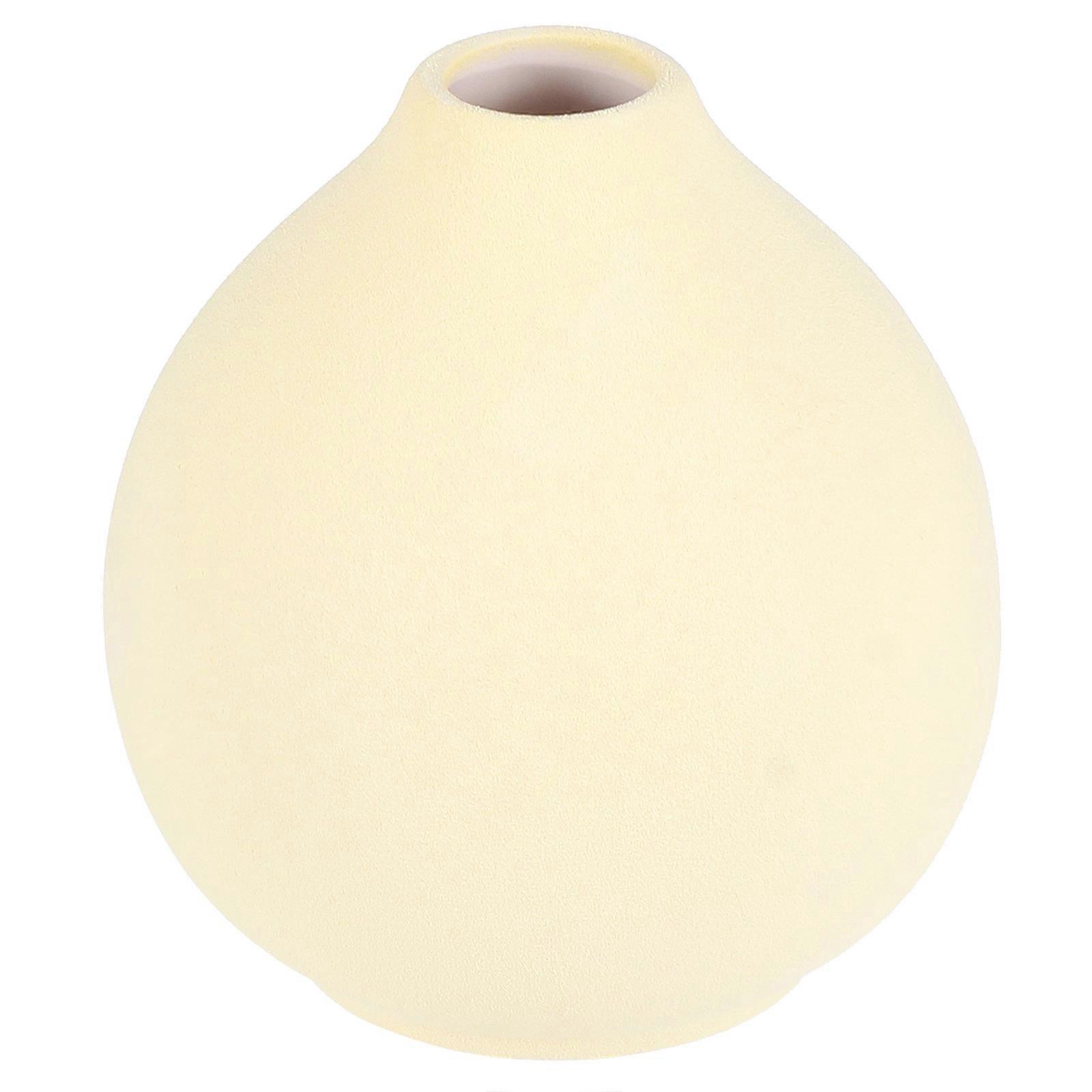 Modern Floral Vase Ceramics Flower Container For Storage Container 10X9.5CM Unique Style 1Pcs