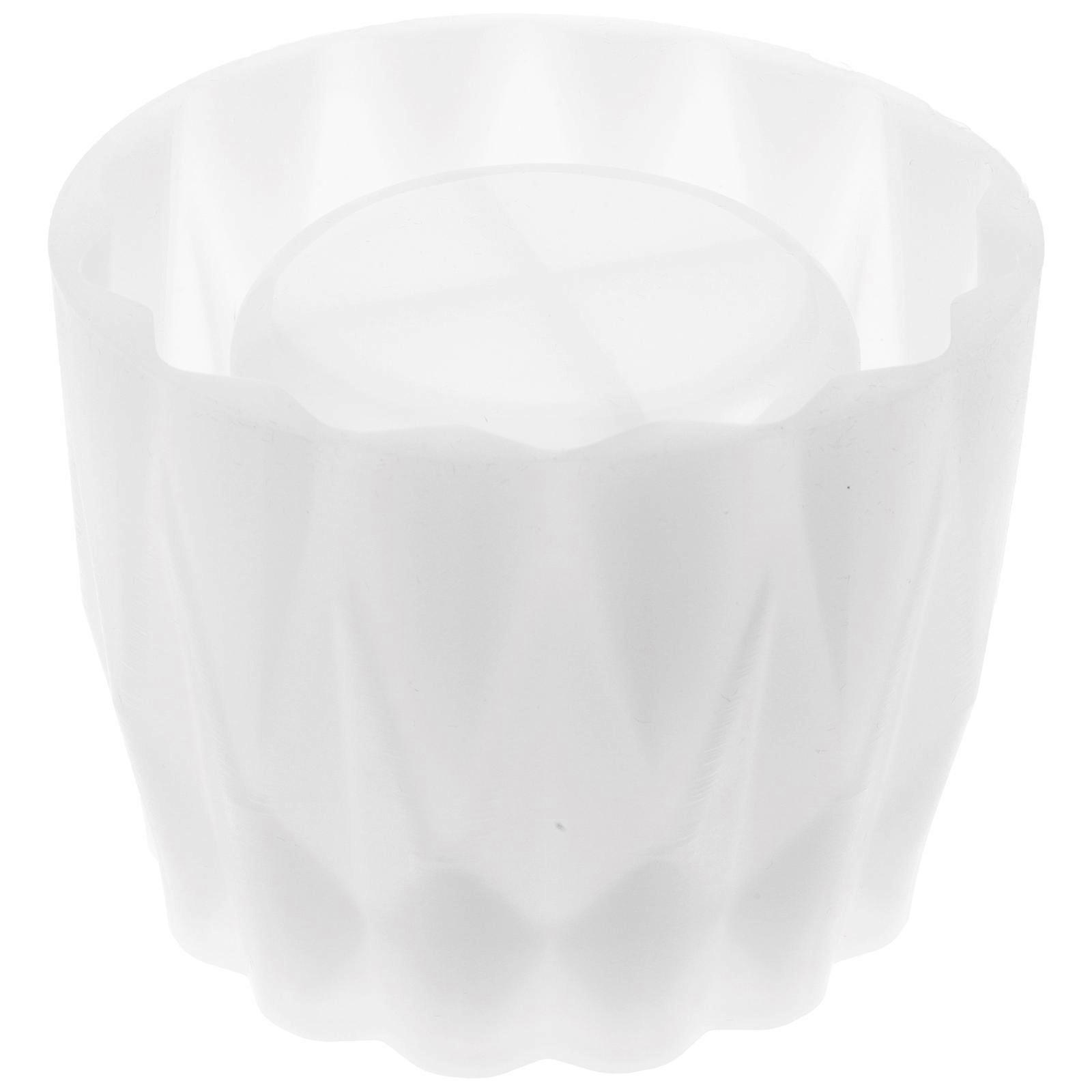 Epoxy Mould Craft Pot Mould Decorative Vase For Mother's Day Storage 10.7X10.7X8.6CM 1Pack