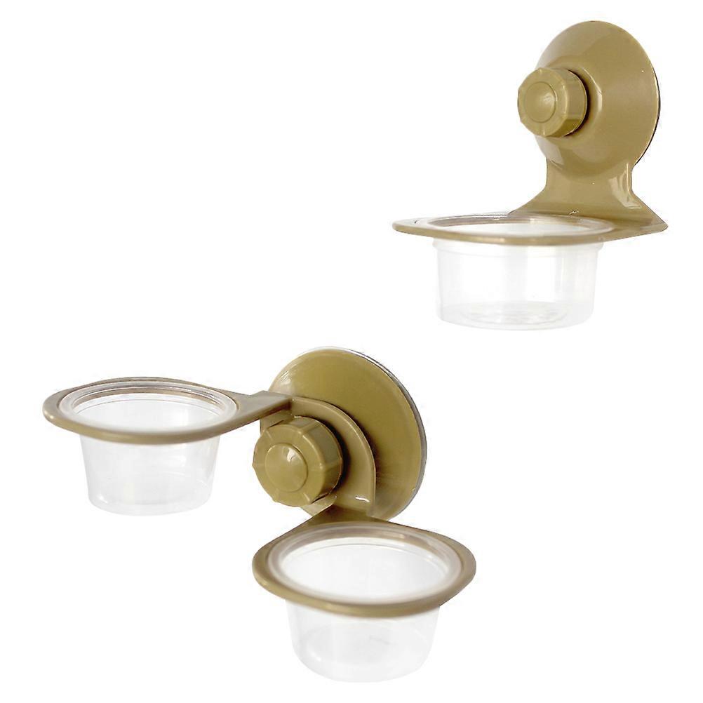 Snake Bowl Suction Cup Reptile Feeding Bowl for Geckos – Easy Clean, Nonporous, Design