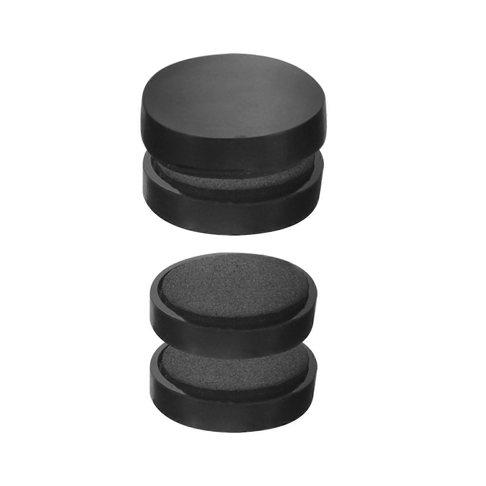 4pcs Cowbell Cymbal Mute with Magnetic Technology for Secure Attachment and Easy Replacement for Various Instruments