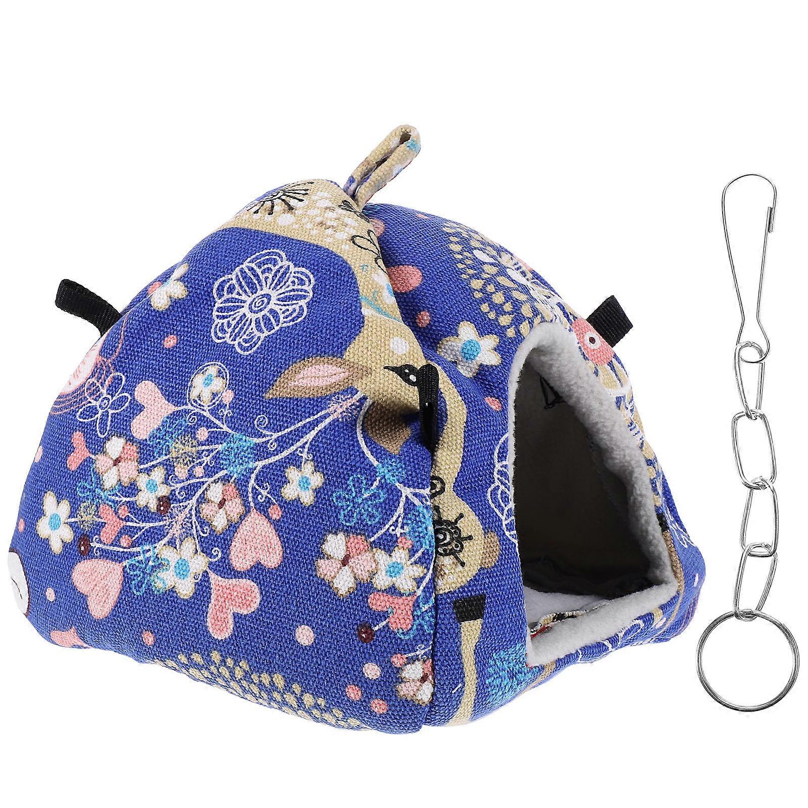 Secure Hedgehog House for Small Pets Perfect for Resting and Sleeping in 16x15x14cm Size 1Pack