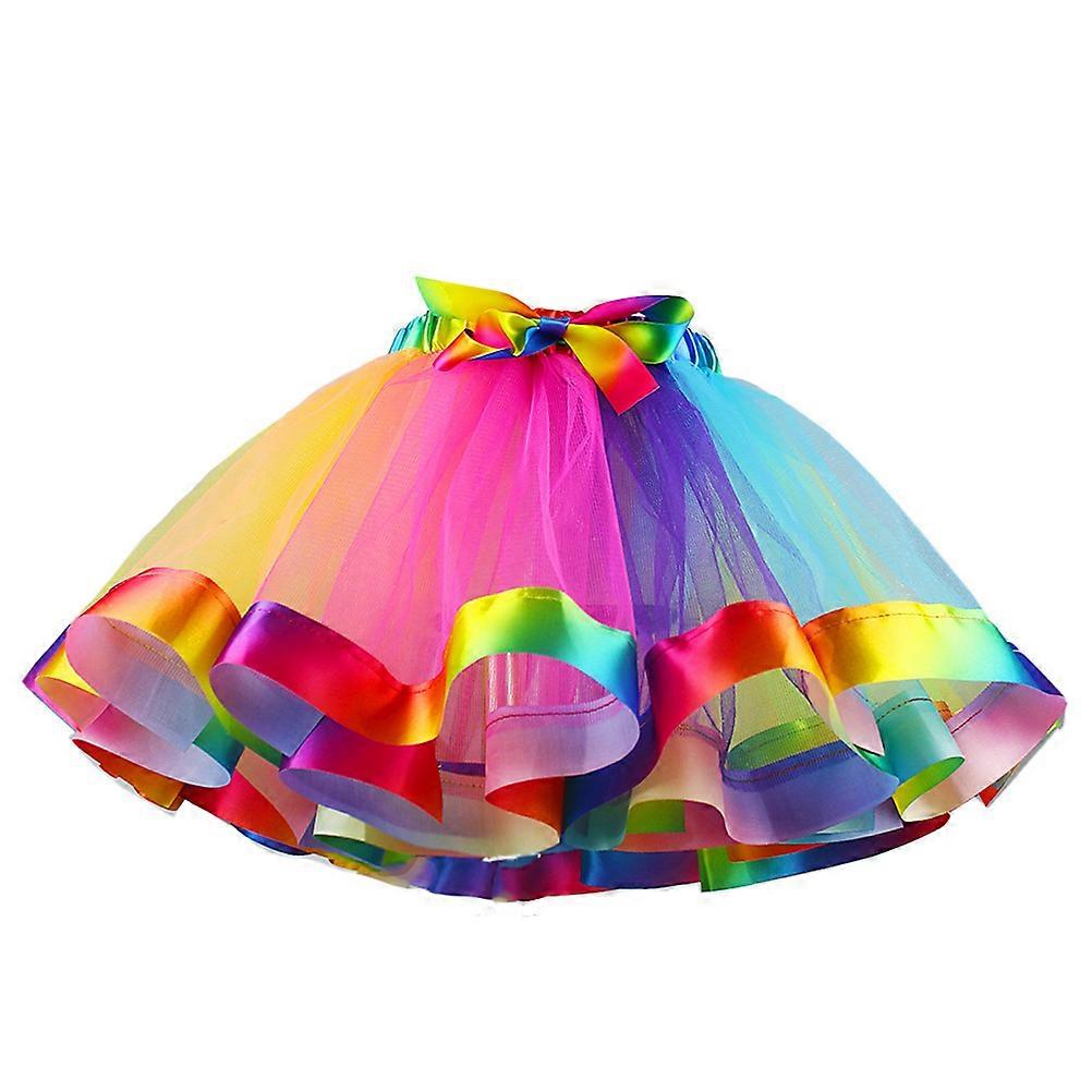 Girls Tulle Skirt Tutu Dress Costume For Ballet Performance Size L 1Pack